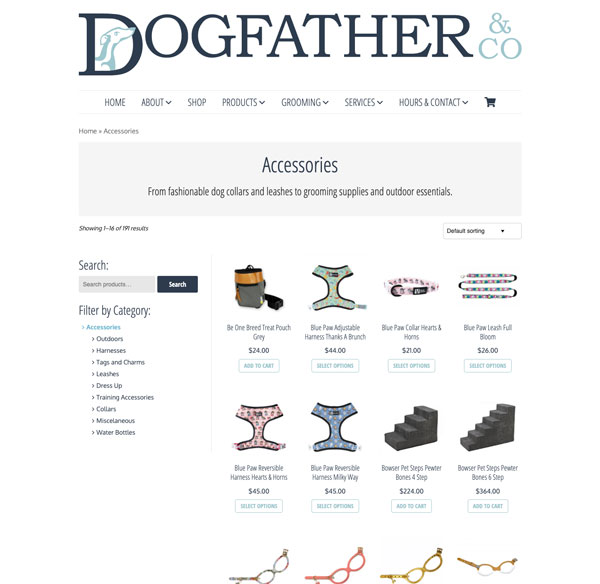 Dogfather Site Screenshot